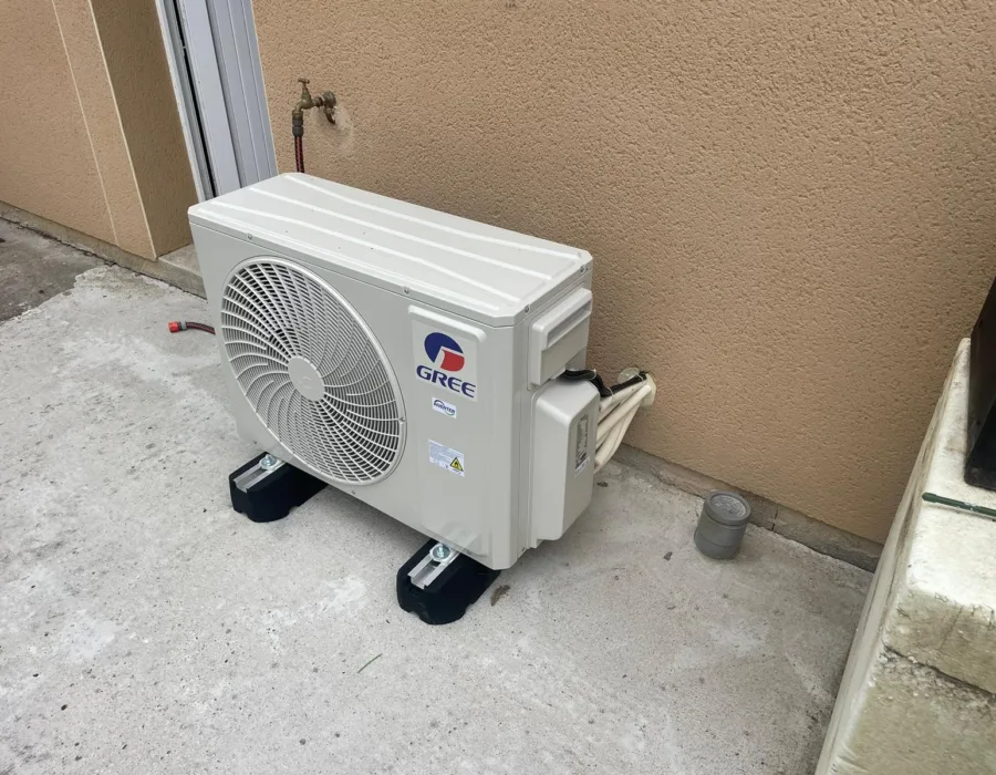 Chantier Fuitéo - installation climatisation en Sarthe