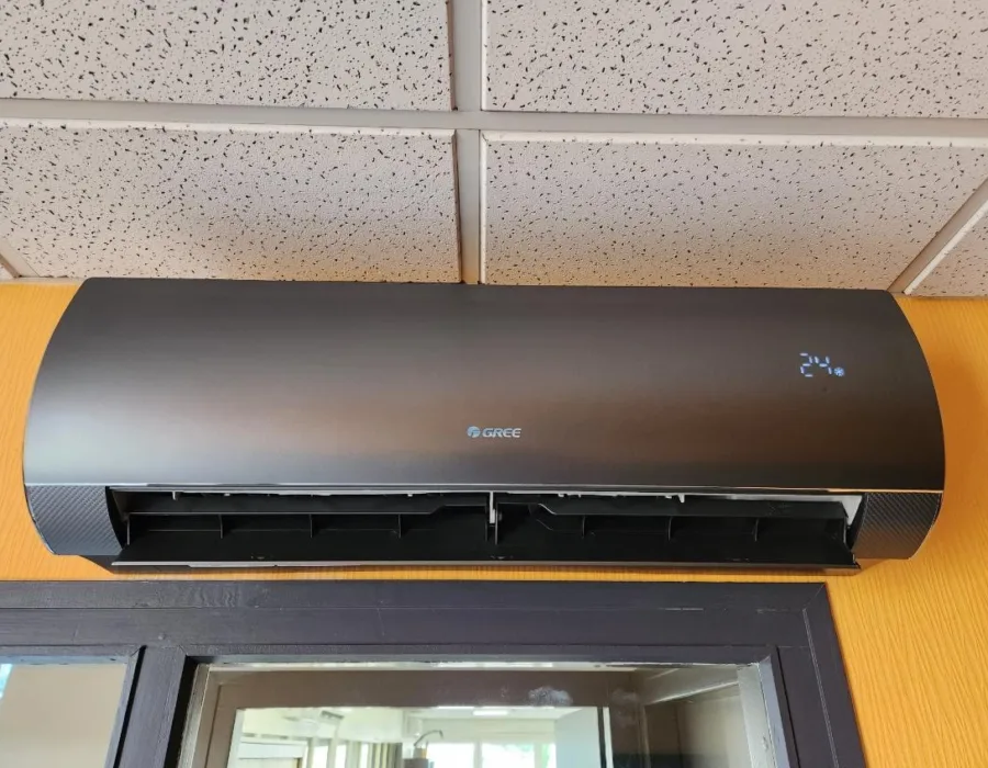 Unité intérieure de climatisation installée par Fuitéo au Mans